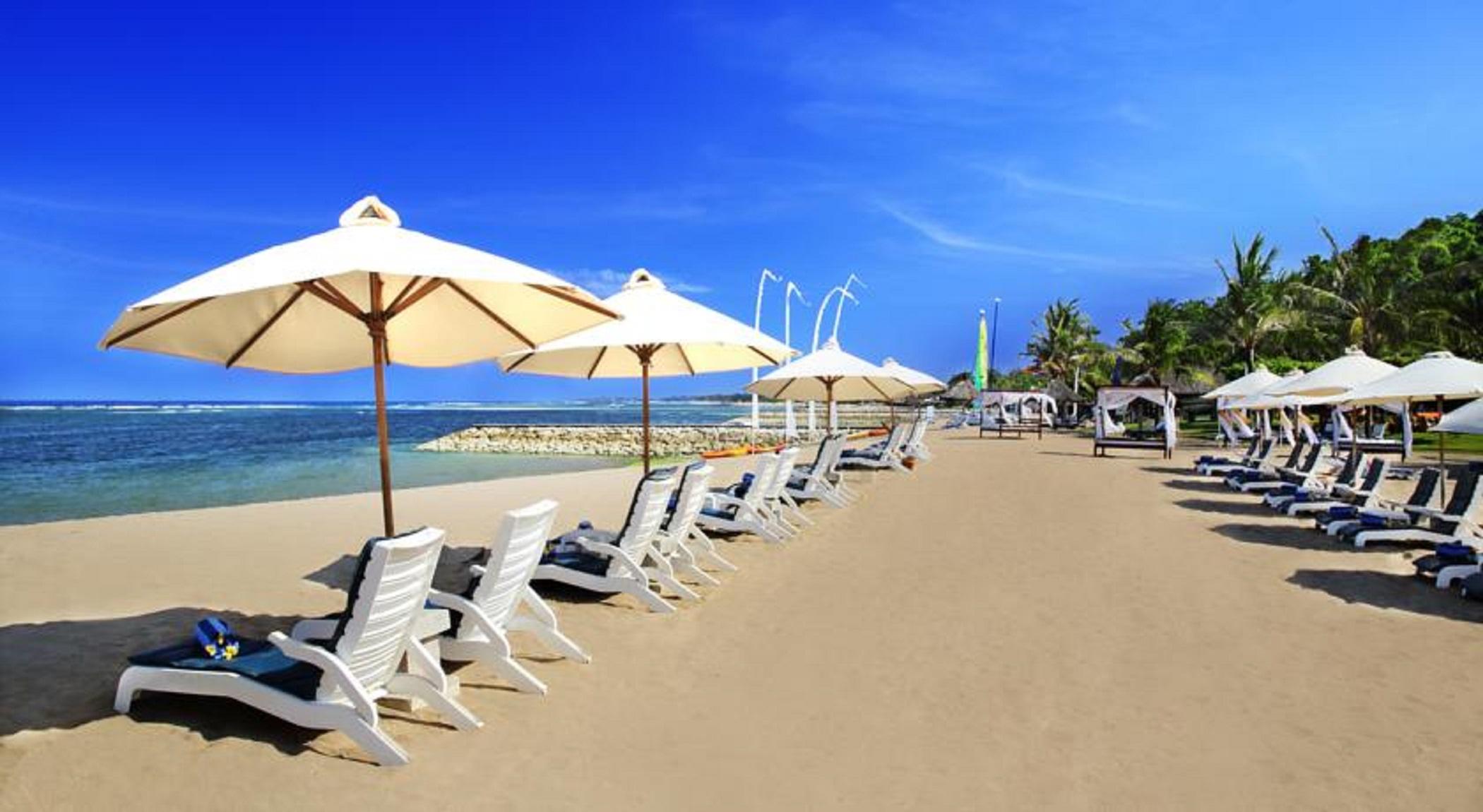 Grand Mirage Resort & Thalasso Bali Nusa Dua  Exterior photo Beach at the Grand Mirage Hotel