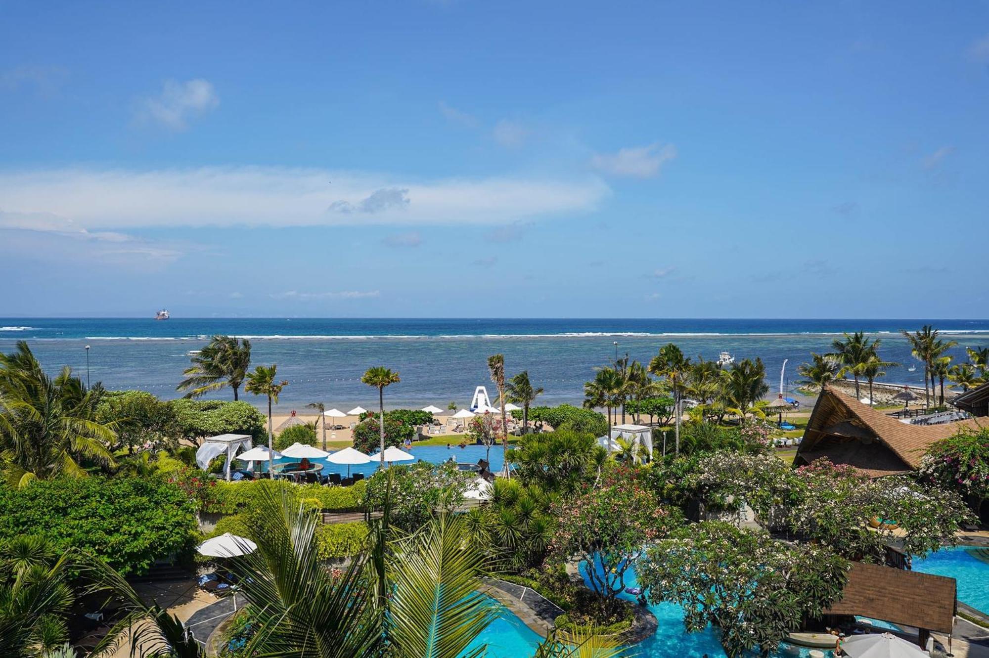 Grand Mirage Resort & Thalasso Bali Nusa Dua  Exterior photo View of the beach at the InterContinental Resort Bali