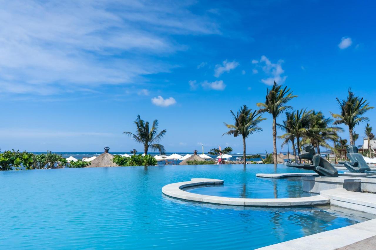 Grand Mirage Resort & Thalasso Bali Nusa Dua  Exterior photo Infinity pool at the InterContinental Chania, Crete, Greece